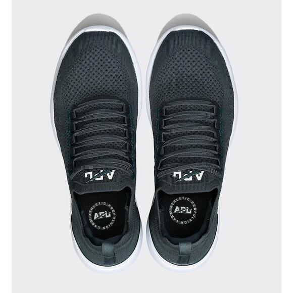 APL TechLoom Breeze Midnight Jungle Black & White Running Shoe 9 - Picture 1 of 13